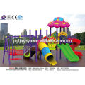 Newest outdoor amusement plastic playground slide for kids